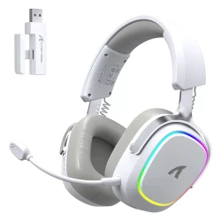 Attack Shark G800 Wireless RGB Gaming Headset – White