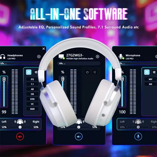 Attack Shark L30 PRO Wireless Gaming Headset - ATTACK SHARK - Image 3