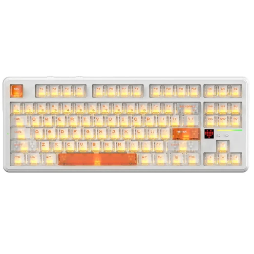 Attack Shark X87 Ultra is an upgraded 80% TKL (Tenkeyless) mechanical keyboard Only English Layout Attack Shark X87 Ultra is an upgraded 80% TKL (Tenkeyless) mechanical keyboard Only English Layout