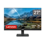 Lenovo ThinkVision 27-inch monitor (model number S27e), featuring HDMI support and a three-year warranty. - Lenovo