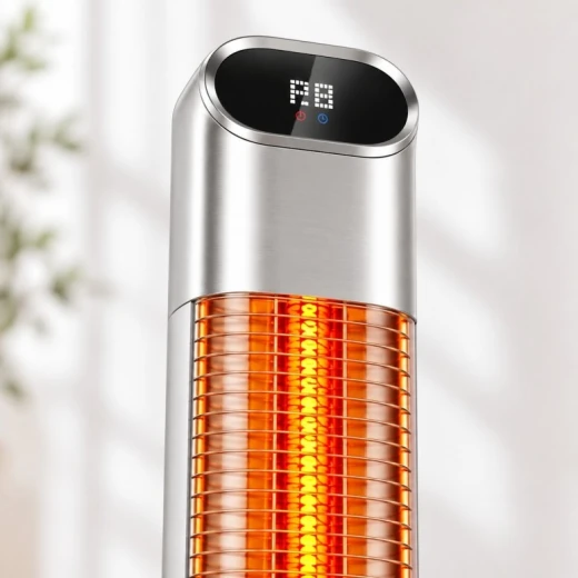 LEXA Carbon Heater Electric Infrared Space Heater, Fast Energy-Efficient Heating, Lightweight Portable Design for Home, Bedroom & Office - Lexa - Image 3
