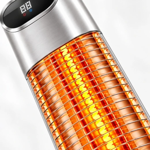 LEXA Carbon Heater Electric Infrared Space Heater, Fast Energy-Efficient Heating, Lightweight Portable Design for Home, Bedroom & Office - Lexa - Image 6