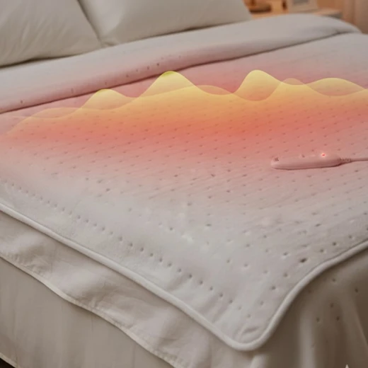 LEXA Electric Heated Blanket Single Size, Soft Fabric Bed Warmer with Heat Control Settings, Fast Warmth for Cozy Winter Sleep, Easy to Clean - Lexa - Image 6