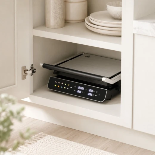LEXA Digital Toaster Grill with Electronic Control Panel, Precise Temperature & Timer, Sandwich Maker for Toast, Meat & Vegetables, Easy to Clean - Lexa - Image 2