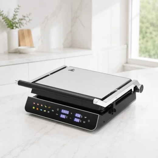 LEXA Digital Toaster Grill with Electronic Control Panel, Precise Temperature & Timer, Sandwich Maker for Toast, Meat & Vegetables, Easy to Clean - Lexa - Image 3