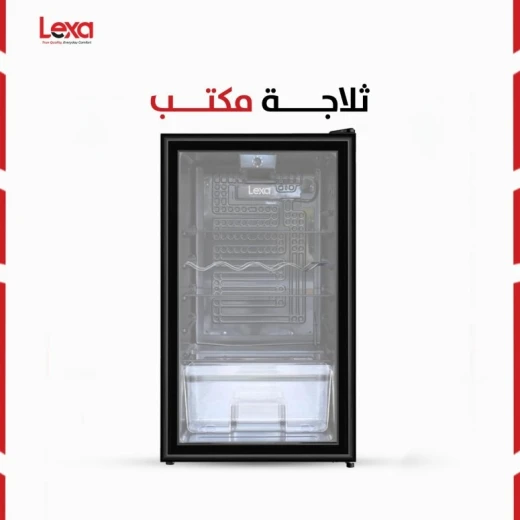 LEXA Glass Door Display Refrigerator with Interior Lighting, Adjustable Shelves, Commercial Beverage & Food Cooler for Shops, Cafes & Restaurants - Lexa - Image 7