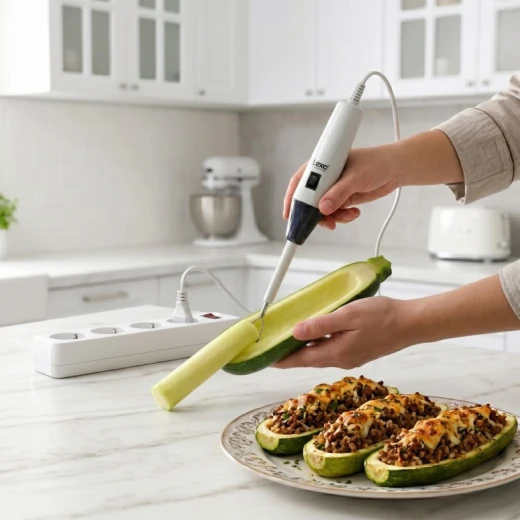 LEXA Vegetable Corer for Zucchini, Eggplant & Peppers, Durable Kousa Stuffing Tool with Comfortable Handle, Easy to Use & Clean Kitchen Gadget - Lexa - Image 6