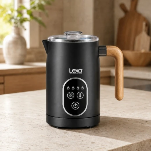 LEXA Electric Milk Frother, Creamy Thick Foam for Cappuccino, Latte & Frappe, Easy to Use & Clean, Barista-Style Drinks at Home or Office - Lexa - Image 7