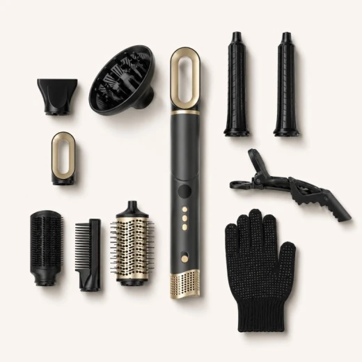 LEXA Hair Dryer Set with Styling Attachments, Fast Drying Blow Dryer Kit for Smooth Shiny Hair, Lightweight Salon Style for Home, Travel & Gifts - Lexa - Image 3