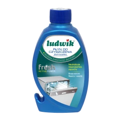 Ludwik Dishwasher Cleaner, Grease & Deposit Removal, Odor Neutralizing, 250 ml