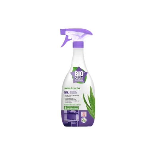 BioStar Kitchen Cleaning Foam with Aloe Extract, 99% Ingredients of Natural Origin, 700 ml BioStar Kitchen Cleaning Foam with Aloe Extract, 99% Ingredients of Natural Origin, 700 ml