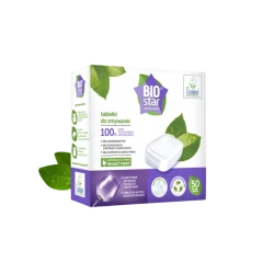 BioStar Dishwasher Tablets with 100% Naturally Derived Soda, EU Ecolabel, 50 Tablets