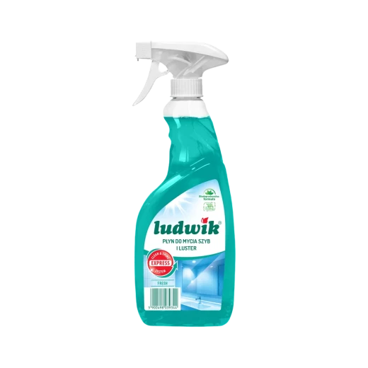 Ludwik Glass & Mirror Cleaner Spray, Fresh, Streak-Free Shine Ludwik Glass & Mirror Cleaner Spray, Fresh, Streak-Free Shine