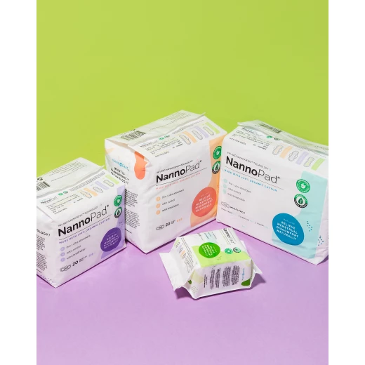NannoPad Multi Pack Pads - 36 Count - Menstrual Comfort - Nannocare - Image 3