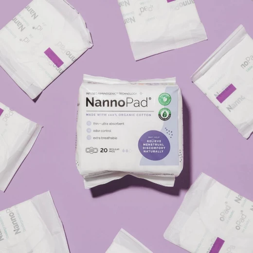 فوط نسائية عضوية من Nannocare مع أجنحة - 20 قطعة نظافة شخصية نسائية عادية فوط نسائية عضوية من Nannocare مع أجنحة - 20 قطعة نظافة شخصية نسائية عادية