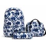 Amigo School Bag with Lunch Bag and Pencil Case – Stylish Backpack Set for Kids and Students - Amigo