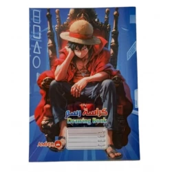 Amigo 20-sheet drawing notebook in a book-style design with a cute cartoon cover, suitable for boys and girls for drawing and creativity
