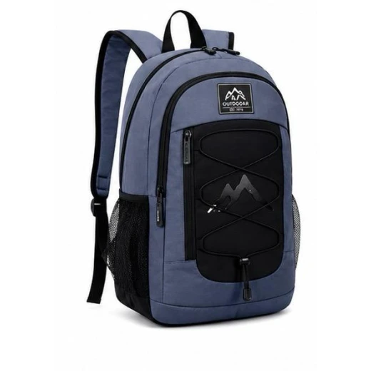 Out Gear Black & Grey Bag – 16L Capacity, Stylish & Practical Design for Everyday Use, Measuring 44.5×30.5×12cm with Convenient Space for Your Essentials - Outdoor Gear - Image 2