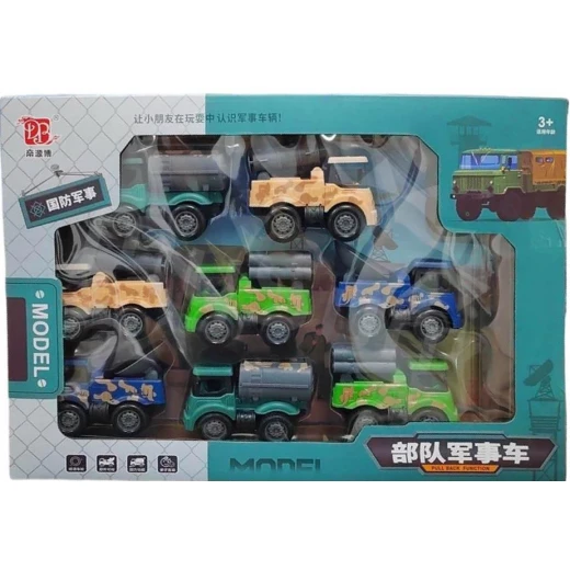Military vehicle playset for kids with realistic and sturdy designs Military vehicle playset for kids with realistic and sturdy designs