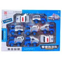 A fun and realistic police car set for kids, designed to spark imagination and creative play