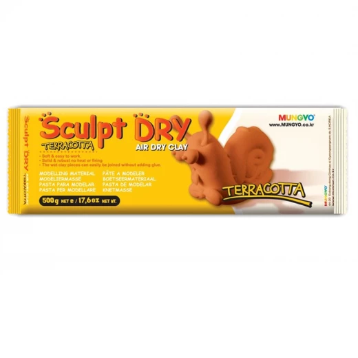 Mungyo Sculpt Dry Clay Terracotta 500g Mungyo Sculpt Dry Clay Terracotta 500g