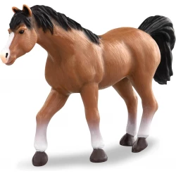 Terra, Arabian Stallion Horse Figurine Hand-Painted Durable Plastic Collectible Toy for Kids Ages 3+ Educational Farm Animal Diorama