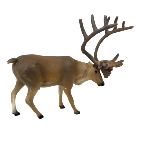 Terra, Reindeer Animal Figurine Hand-Painted Durable Plastic Collectible Toy for Kids Ages 3+ Educational Wildlife Diorama Accessory Terra, Reindeer Animal Figurine Hand-Painted Durable Plastic Collectible Toy for Kids Ages 3+ Educational Wildlife Diorama Accessory