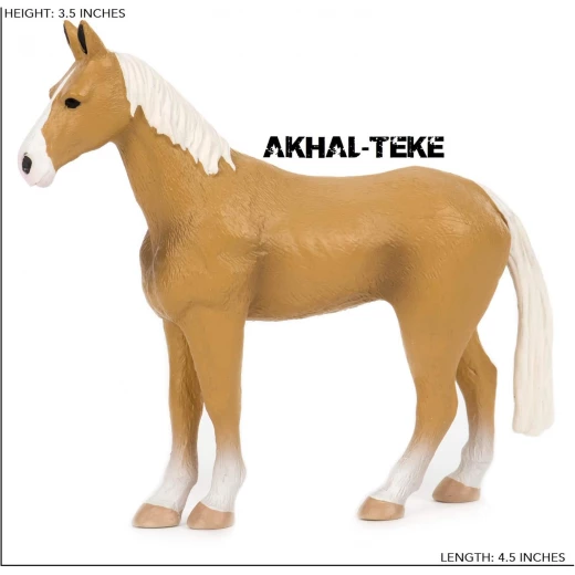 TERRA, Classic Horse Toy Figures Set Realistic Plastic Horse Animals for Kids Mustang Arabian Educational Farm Animal Playset for Kids 3+ - Terra - Image 2