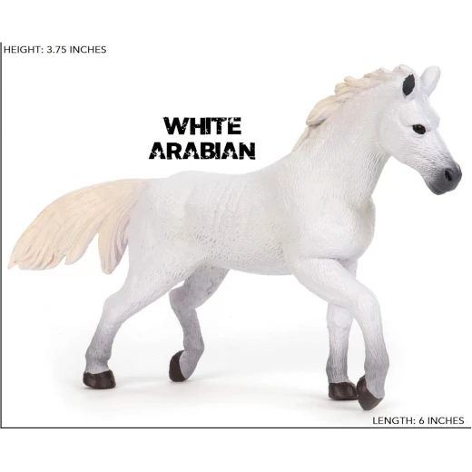 TERRA, Classic Horse Toy Figures Set Realistic Plastic Horse Animals for Kids Mustang Arabian Educational Farm Animal Playset for Kids 3+ - Terra - Image 5