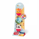 B. Toys, Squish & Splash Bath Toy Set Color Changing Baby Bath Squirts Cat Dog Panda Water Toys 6 Months Interactive Squeeze Splash Bathtub Fun Easy Clean - B. toys