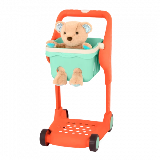 B. Toys, Happyhues Cara Mellow Bear Plush Soft Teddy Bear 12 Inch Baby Toy Cuddly Stuffed Animal Machine Washable Safe Newborn Gift Comfort Toy - B. toys - Image 9