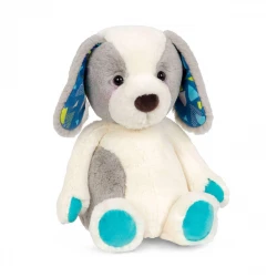 B. Toys, Happyhues Candy Pup Plush Dog Soft Stuffed Animal 12 Inch Baby Toy Cuddly Puppy Machine Washable Safe Newborn Gift Comfort Toy Single Item