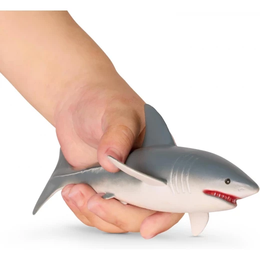 TERRA, Sea Life Animal Figures Toy Set Realistic Ocean Creatures Whale Dolphin Shark Turtle Penguin Educational Sensory Play for Kids 3+ - Terra - Image 4