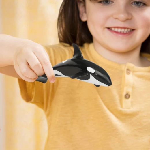TERRA, Sea Life Animal Figures Toy Set Realistic Ocean Creatures Whale Dolphin Shark Turtle Penguin Educational Sensory Play for Kids 3+ - Terra - Image 8