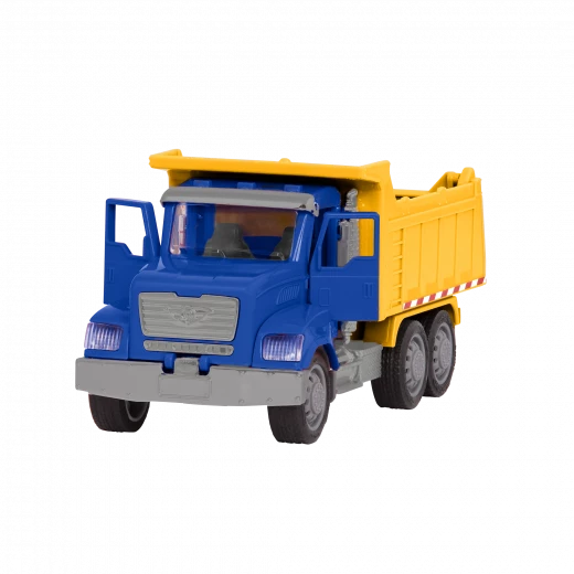 Driven, RC Dump Truck Remote Control Construction Dump Truck with Working Dump Bed Lights and Sounds Micro Series Toy Truck Vehicle for Kids Age 3 Years and Up - Driven - Image 2