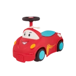 B. Toys, Ride On Race Car Rollin Riders Freddy Zoom Interactive Toddler Ride On Car With Lights Sounds Songs Removable Handle Storage Space Walker Toy For Kids 1 Year Plus - B. toys