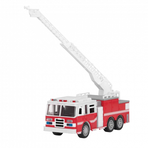 Driven, Micro Rescue Fleet Emergency Vehicle Toy Set Fire Truck Police SUV Helicopter with Lights and Sounds Kids Rescue Vehicles Playset Age 3+ - Driven - Image 3