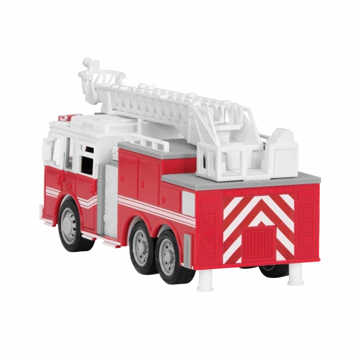 Driven, Micro Rescue Fleet Emergency Vehicle Toy Set Fire Truck Police SUV Helicopter with Lights and Sounds Kids Rescue Vehicles Playset Age 3+ - Driven - Image 4