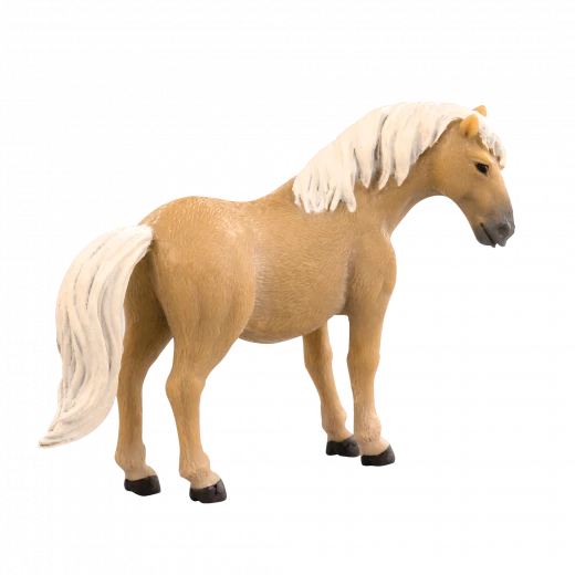 TERRA, Miniature Horse Figures Toy Set Realistic Plastic Horse Animals for Kids American Paint Horse Arabian Stallion Clydesdale Shetland Pony Educational Farm Toy 3+ - Terra - Image 3