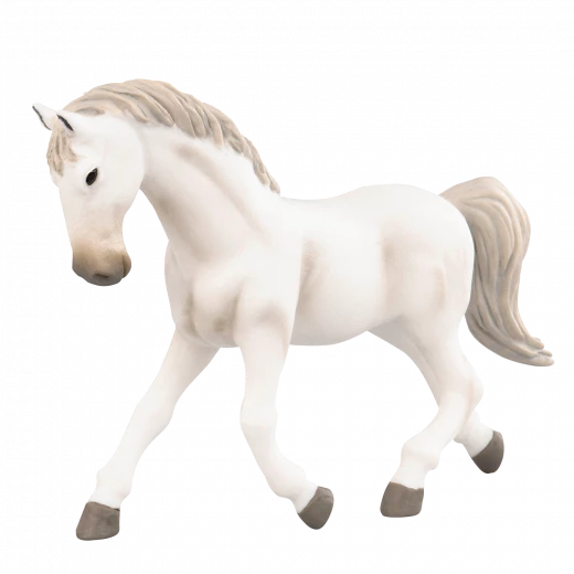 TERRA, Miniature Horse Figures Toy Set Realistic Plastic Horse Animals for Kids American Paint Horse Arabian Stallion Clydesdale Shetland Pony Educational Farm Toy 3+ - Terra - Image 5