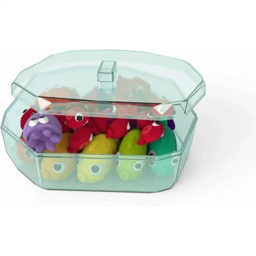 Battat Penguin Math Balance 38-Piece Educational STEAM Toy Set for Kids 3+, Penguin Scale, Balancing Trays, 30 Sea Creature Weights & Playbooks for Counting, Addition, Subtraction & Problem-Solving - Battat - Image 9