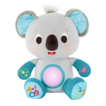 B. Toys, Interactive Plush Toy Learning Sidekick Koala Kiki for Newborns with Light-Up Belly 35+ Songs Sounds and Phrases Educational Music Colors Shapes and Bedtime Lullabies - B. toys