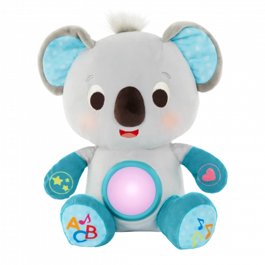 B. Toys, Interactive Plush Toy Learning Sidekick Koala Kiki for Newborns with Light-Up Belly 35+ Songs Sounds and Phrases Educational Music Colors Shapes and Bedtime Lullabies B. Toys, Interactive Plush Toy Learning Sidekick Koala Kiki for Newborns with Light-Up Belly 35+ Songs Sounds and Phrases Educational Music Colors Shapes and Bedtime Lullabies