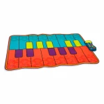 B. Toys, Boogie Woogie Musical Piano Dance Mat With Interactive Sounds Animal Effects Foldable Floor Keyboard And Musical Activity Playset For Kids 3 Years Plus - B. toys