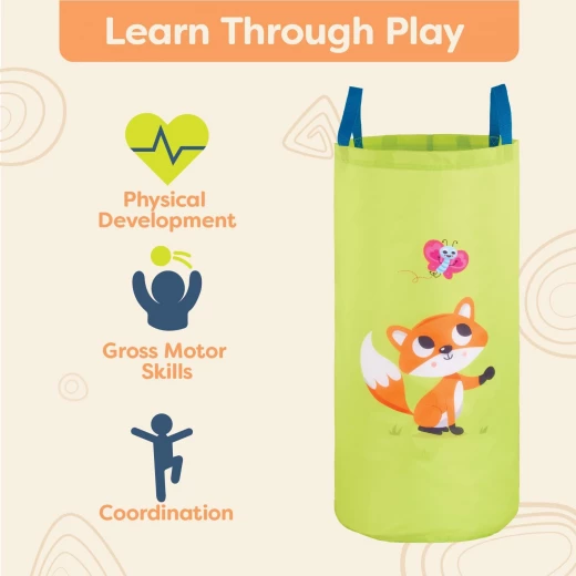 B. Toys, 3 Outdoor Games For Kids Racing Sacks 3 Legged Race Bands Egg And Spoon Game Outdoor Games Galore Party Activity Set For Kids 5 Years Plus Active Group Play Coordination Skills - B. toys - Image 4