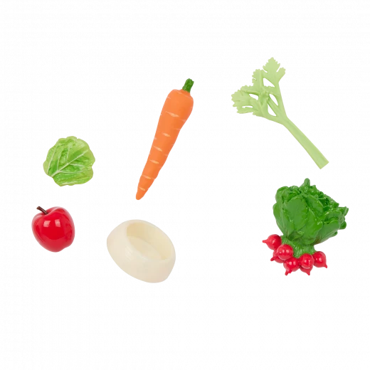 Our Generation, Bunny Hutch Playset with Plush Rabbit & Pet House for Kids Ages 3+ 18" Doll Accessories Food Bowl Carrot Lettuce Radishes - Our Generation - Image 4