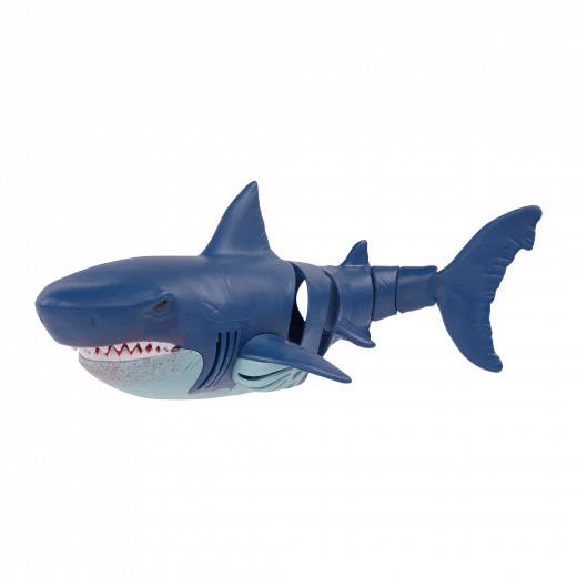 TERRA, RC Great White Shark Remote Control Water Toy Realistic Electronic Swimming Shark Waterproof Rechargeable Battery Pool Bath Toy for Kids 6+ - Terra - Image 10