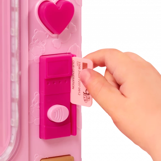 Our Generation, Snacktime Fun Toy Vending Machine Playset for Kids Ages 3+ 18" Doll Accessories 27 Piece Lights Sounds Snacks Coins - Our Generation - Image 6