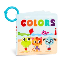B. Toys, Color Bath Book Tub Time Books Colors Waterproof Baby Bath Books With Animals And Ring Clips Early Learning Toy For Babies 6 Months Plus Sensory Bath Time Play