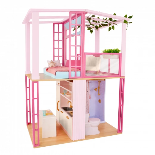 Our Generation, Lovely Loft Pink Dollhouse & Furniture Playset for Kids Ages 3+ 18 Our Generation, Lovely Loft Pink Dollhouse & Furniture Playset for Kids Ages 3+ 18